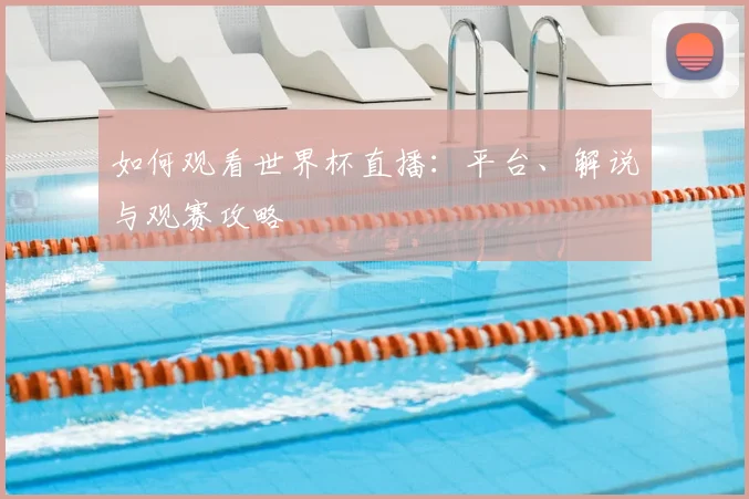 如何观看世界杯直播：平台、解说与观赛攻略